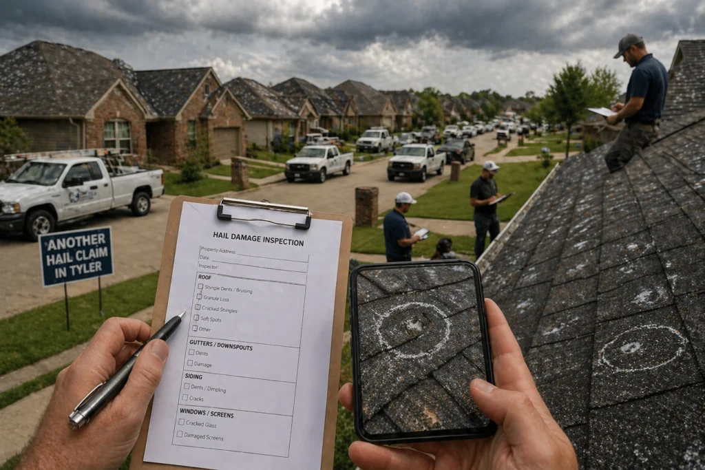 Document Hail Damage for an Insurance Claim 4