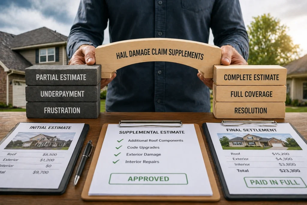 Hail Damage Claim Supplements 4