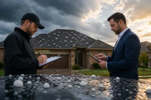 Public Adjuster vs. Insurance Adjuster for Hail Claims 1
